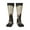 2 Black-1, variant on Western Desert Cowboy Print Long Socks,Novelty Design Socks Gift for Men and Women,Crew Socks,Calf Socks