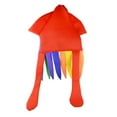 thumbnail image 2 of PENGXIANG Chapeau Pieuvre Multicolore Calmar Animal Marin Costume d'Halloween, 2 of 6