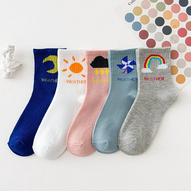 pares de calcetines, calcetines térmicos para mujer, calcetines cálidos de invierno para mujer, calcetines de punto grueso, calcetines de invierno para mujer, coloridos, cómodos y transpirables
