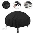 thumbnail image 2 of Housse de Protection Imperméable pour Barbecue, Protection Extérieure Ronde pour Cuisinière à Gaz UV Anti-Poussière, 2 of 8
