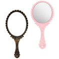 thumbnail image 1 of Makeup mirror, Compact Retro Handheld Mirrors Ideal for On-the-go Use and Lightweight, 1 of 4