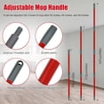 thumbnail image 4 of HSAPOW-Mop Handle for Ocedar, Scrub Brush and Spin Mop Base Compatible with O Cedar EasyWring 1 Tank Spin Mop,4-Section Spin Mop Handles and Base for EasyWring Spin Mops, 4 of 4