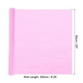 thumbnail image 2 of Rollo de papel crepé Uxcell de 8.2ft, 1 rollo de 20" de ancho para decoración de flores de manualidades, rosa, 2 of 6