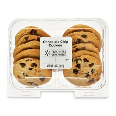 Freshness Guaranteed Chocolate Chip Bakery Cookies, 14 oz, 10 Count, Baked
