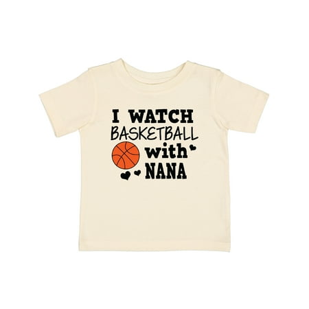 

Inktastic I Watch Basketball with Nana Gift Baby Boy T-Shirt