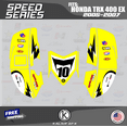 thumbnail image 2 of Kalair GFX Graphics Kit for Honda ATV TRX 400EX (2005-2007) Speed Series, 2 of 5