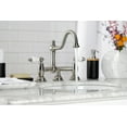thumbnail image 3 of Kingston Brass KS3918PL Restoration Standard Mount Bathroom Bridge Faucet, 3 of 7