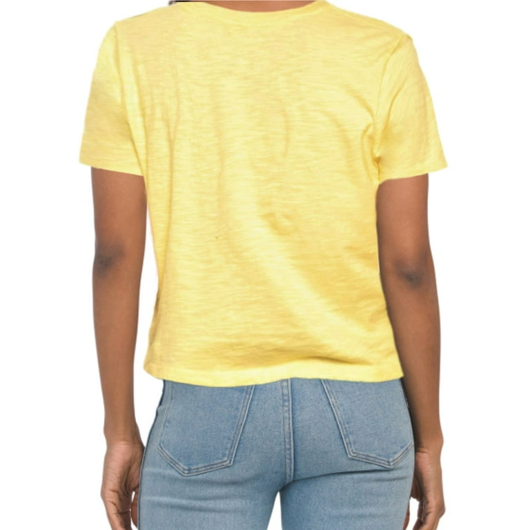 Lucky Brand Women's Yellow T-shirts