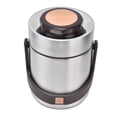 thumbnail image 3 of Boîte à Bento De 1500 Ml, Grande Capacité En Acier Inoxydable 304, étanche, Isolation Sous Vide, Boîte à Déjeuner Bento, Récipient Alimentaire Pour Voyage, Pique-nique Et Utilisation En Extérieur, 3 of 14