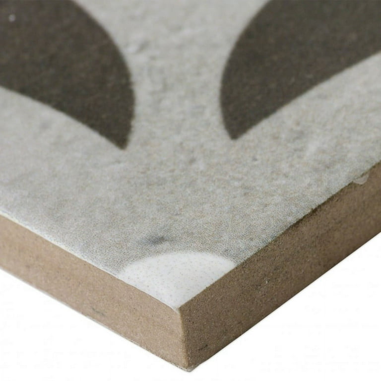 Picasso Nero 9x9 Glazed Porcelain Tile
