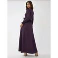 thumbnail image 4 of Textured Crew Neck Maxi Dress, 4 of 7