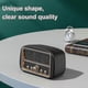 thumbnail image 4 of Retro Bluetooth Speaker, Bluetooth Music Box Vintage Wireless Speaker, 4 of 4