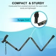 thumbnail image 2 of SupreGear Folding Cane for Men & Women, Lightweight Adjustable Walking Stick with T-Handle & Wrist Strap, Leopard Pattern, 2 of 6