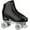 Black, variant on Stratos Traditional Roller Skates by Pacer | Hightop Roller Skates | Skates for Men and Women | Rink Skates | Skates for Indoors & Outdoors