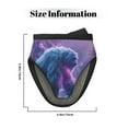 thumbnail image 3 of Pofeuu Mystical White gorilla Jungle Print Thickened Mini Silicone Oven Mitts Heat Resistant, Rubber Oven Mitt Gloves, Finger Pinch Grips, Pot Holder, Silicone Potholder, 3 of 7