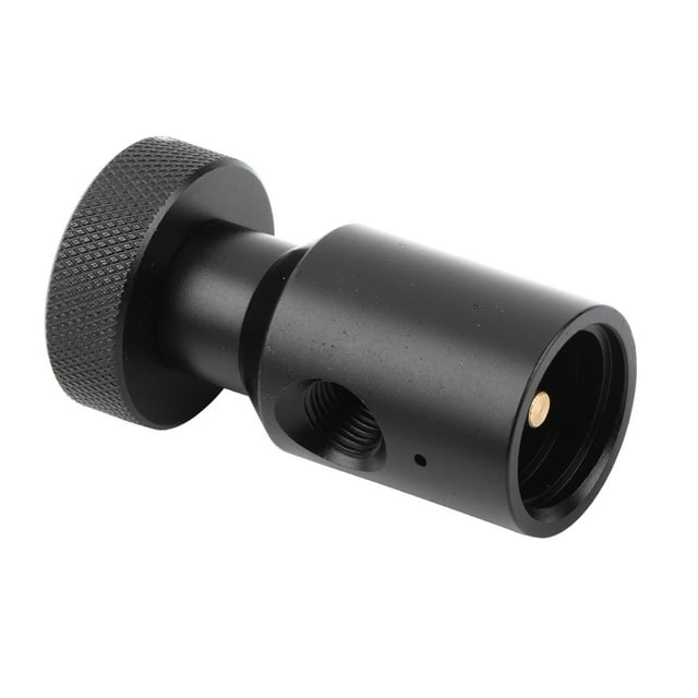 CO2 Refill Connector, Precise Design Anti-corrosion CO2 Refill Adapter, For Fits 21x4 CO2 Tank Thread