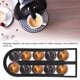 thumbnail image 1 of Soporte para Cápsulas Soporte Estante Almacenamiento de Cápsulas Accesorios para Máquinas de Café Gran Capacidad Extraíble Negro Incluye Almacenamiento 1rack 2 Pegatinas, 1 of 8