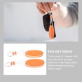 thumbnail image 3 of 2Pcs EVA Floating Keyring Water Buoyant Keychain for Kayak Canoe Marine Nautical Boating Swim Beach Outdoor (Orange), 3 of 6