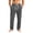 Dark Gray, variant on Big and Tall Men's Straight Leg Sweatpants with Pockets Loose Drape Sporty and Casual Pants, S-5XL