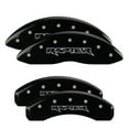 thumbnail image 3 of MGP 4 Caliper Covers Engraved Front & Rear Oval logo/Ford Black finish silver ch Fits select: 2013-2018 FORD TAURUS SHO, 3 of 6