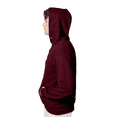 thumbnail image 3 of Hanes Mens Ultimate Cotton Hooded Sweatshirt Heavyweight Fleece Lined Hood Pullover Hoodie -WD17 (Maroon 2XL), 3 of 5