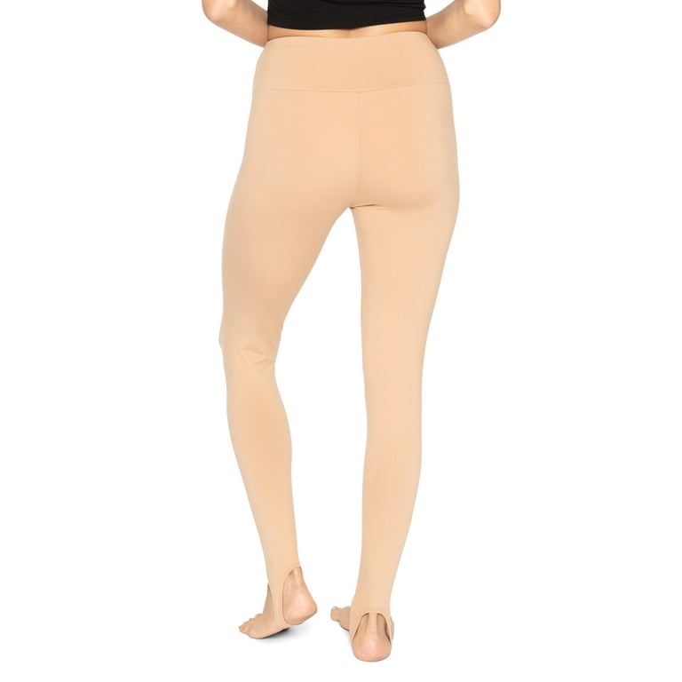 Stretch Is Comfort Women's Oh so Soft High Waist Stirrup Leggings| Adult  Small- Large