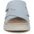 thumbnail image 3 of Vionic Women's Uptown Sunset Wedge Slide Sandal Blue Mist Nubuck 7.5M, 3 of 5