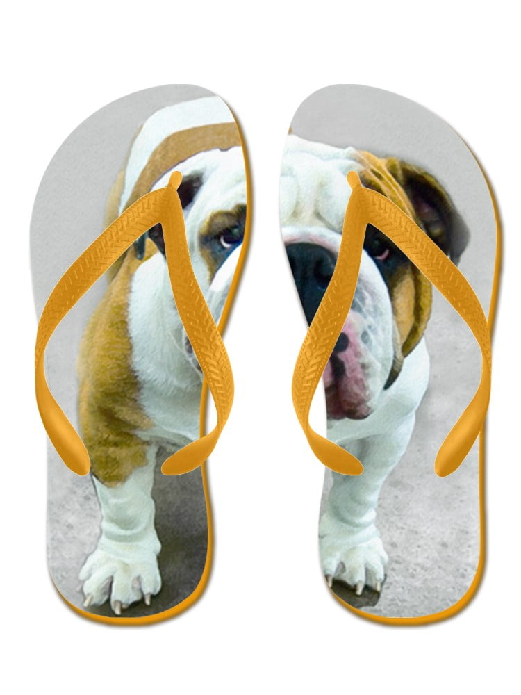bulldog flip flops