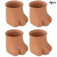 thumbnail image 2 of Bangcool Chair Legs Floor Protectors Cute 4PCS Cat Table Feet Covers Furniture Leg Caps, 2 of 10