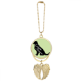 thumbnail image 1 of Porte-clés Voiture pour Animaux de Compagnie squat Pendentif Aile d'Ange, 1 of 4
