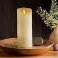 thumbnail image 3 of Luminara Moving Flame LED Pillar Flameless Candle, 9-inch, Vanilla Honey Scented, Ivory, 3 of 6