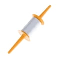 thumbnail image 1 of Carrete de cometa para playa, hilo para cometa voladora, ligero para adultos, fácil de sostener, hilo para cometa voladora, bobinador de carrete para Amarillo, 1 of 8
