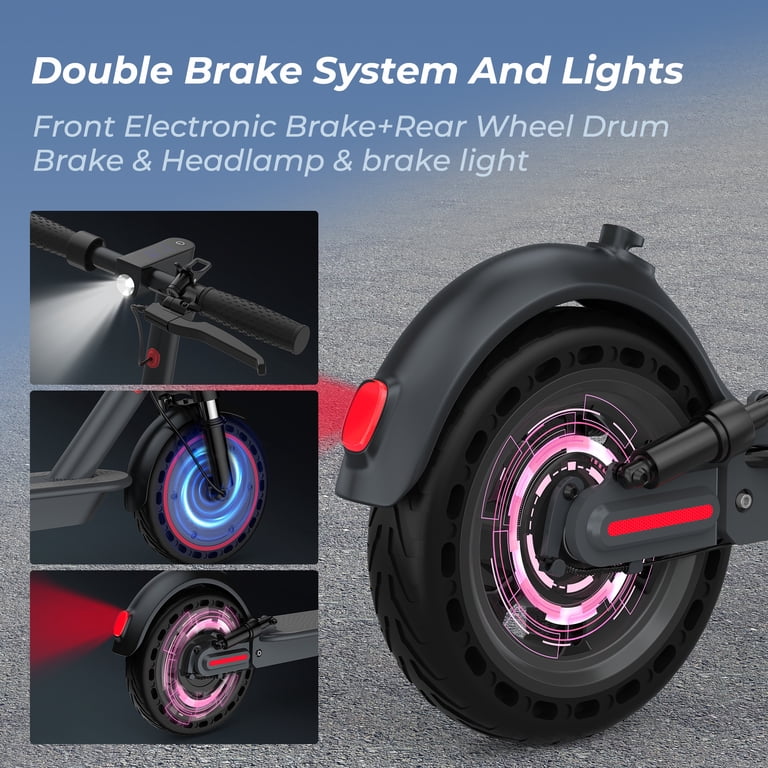 AOVOPRO TMAX 500W 10' Foldable Electric Scooter, 21 mph Top Speed