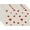 Colored, variant on White Love Hearts Valentine’s Day Placemats Set of 4 Cloth Table Mats 12 x 18 Inch Party Home Dining Decor Table Decorations