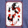 thumbnail image 3 of CafePress - Happy Christmas Krampus T Shirt - Mens Tri-blend T-Shirt, 3 of 4