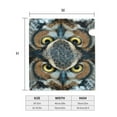 thumbnail image 6 of PHELIKA Great Horned Owl Golden Eyes Magnetic Mailbox Covers Standard Size 21"H x 18"W, 6 of 8
