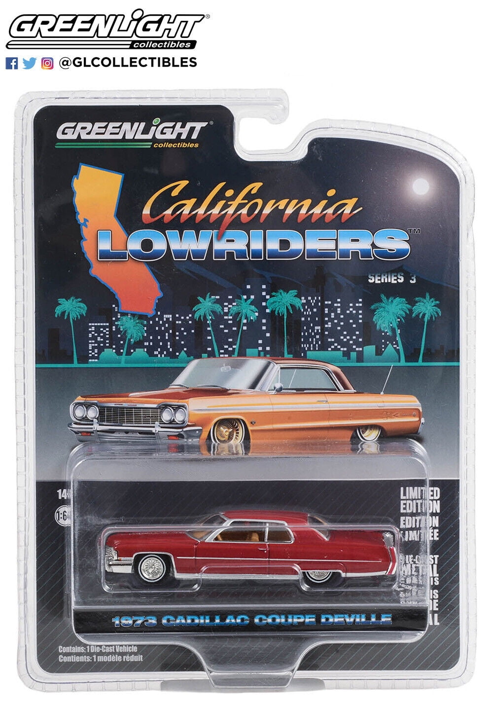 Greenlight 1:64 Mijo Exclusive 1973 Cadillac Coupe Deville