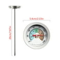 thumbnail image 2 of Soil & Compost with Dials Display Gaige, 10°C~76°C 40°F~180°F Soil Temperature Monitors, 2 of 8