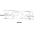 thumbnail image 2 of Progress Lighting Cahill 4-Light Bath Vanity, Brushed Bronze, Clear Beveled Glass Panels, 2 of 2