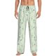 thumbnail image 1 of Fotbe Wildflower Watercolor 5 Pantalones de Pijama para Hombre, Pantalones de Dormir, Pantalones de Casa con Cintura Ajustable y Bolsillos-Small, 1 of 6