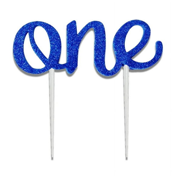 Birthday Boy Decorations with Crown - Baby Boy First Birthday Decorations High Chair Banner - Cake Smash Party Supplies