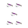 thumbnail image 1 of VONKY Rear Drive Shaft 1:12 Crawler Part Replacement for Wltoys 12423 12428 12429 Purple 5Set, 1 of 6