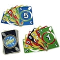thumbnail image 3 of UNO DOS Splash Card Game for Outdoor Camping, Travel and Family Night with Water-Resistant Cards, 3 of 4