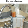 thumbnail image 3 of New Portable 1PC Drain Rack Detachable Storage shelf Adjustable Plastic Organizer for Bathroom Kitchen Blue, 3 of 9