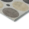 thumbnail image 3 of Addison Rugs Mayfield Premium Machine Washable Transitional Geometric Ivory Rectangle Rug, 3' x 5', 3 of 7
