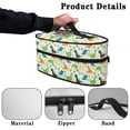 thumbnail image 5 of HELLHERO Colorful Dinosaur Pattern Steam Iron Bag Handle for Clothing Ironing Machines Zipper Closure, Bag Only, 5 of 6