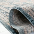 thumbnail image 5 of SAFAVIEH Signature Taneka Geometric Area Rug, Blue/Ivory, 9'8" x 13', 5 of 8
