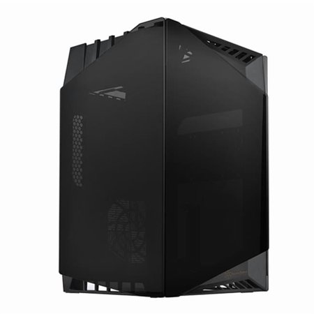 SilverStone Technologies LD03B Mini ATx Mini-Tower Tempered Glass Case, Black