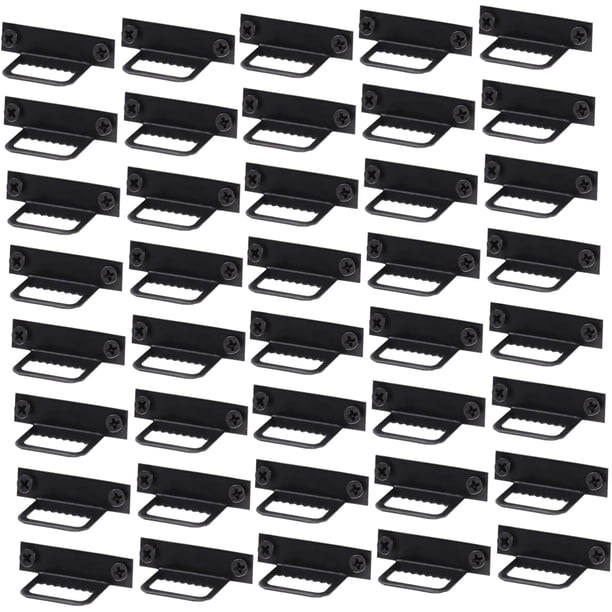 100 Piezas Gancho para Marco de Fotos Ganchos para Marcos de Fotos Colgador de Fotos Tiras para Colgar Ganchos de Metal Gancho para Colgar Fotos Pequeño Ganchos para Tiras para Colgar en la