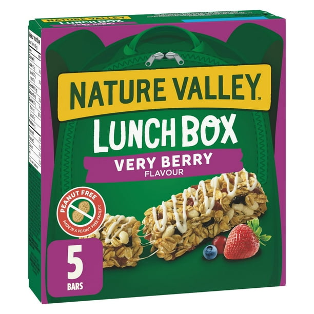 Barres granola Boîte à lunch Petits fruits exquis de Val Nature 5 barres x 26g, 130 g